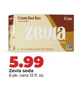 Hy-Vee Zevia soda offer