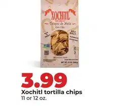 Hy-Vee Xochitl tortilla chips offer