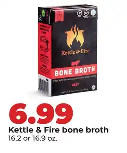 Hy-Vee Kettle & Fire bone broth offer