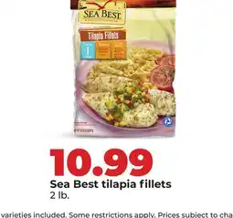 Hy-Vee Sea Best tilapia fillets offer