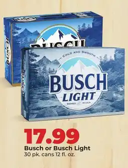 Hy-Vee Busch or Busch Light offer
