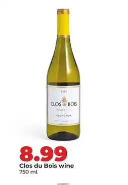 Hy-Vee Clos du Bois wine offer