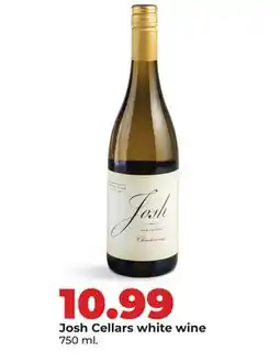Hy-Vee Josh Cellars white wine offer