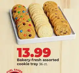 Hy-Vee Bakery-fresh assorted cookie tray offer