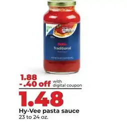 Hy-Vee Hy-Vee pasta sauce offer