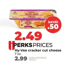 Hy-Vee Hy-Vee cracker cut cheese offer