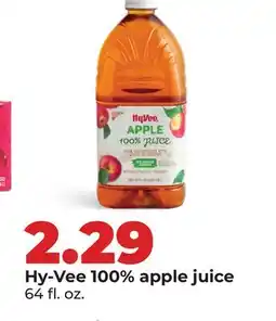 Hy-Vee Hy-Vee 100% apple juice offer