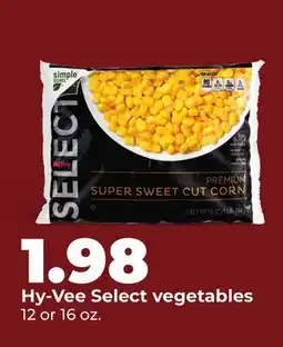 Hy-Vee Hy-Vee Select vegetables offer