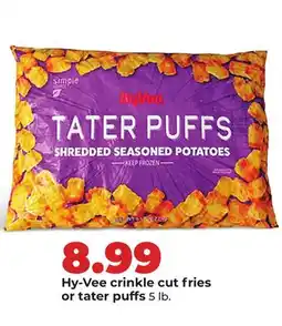 Hy-Vee Hy-Vee crinkle cut fries or tater puffs offer