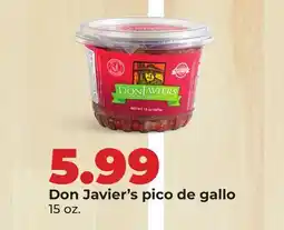 Hy-Vee Don Javier's pico de gallo offer