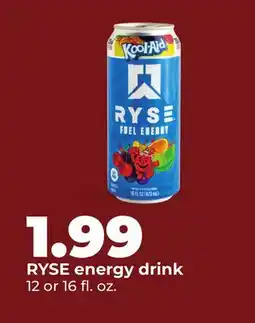 Hy-Vee RYSE energy drink offer