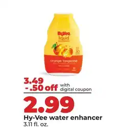 Hy-Vee Hy-Vee water enhancer offer