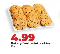Hy-Vee Bakery-fresh mini cookies offer