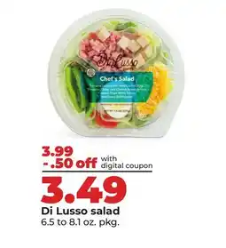 Hy-Vee Di Lusso salad offer