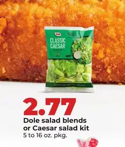 Hy-Vee Dole salad blends or Caesar salad kit offer