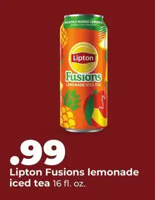 Hy-Vee Lipton Fusions lemonade iced tea offer