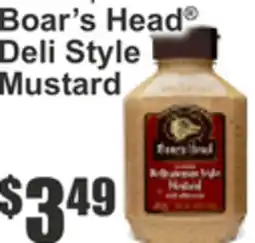 Almonte's Food Dynasty Marketplace Boar's Head Deli Style Mustard offer