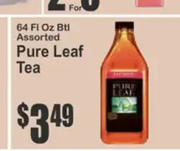 Almonte's Food Dynasty Marketplace 64 Fl Oz Btl Assorted Pure Leaf Tea offer