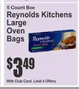 Almonte's Food Dynasty Marketplace Reynolds Kitchen Large Oven Bags offer