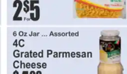 Almonte's Food Dynasty Marketplace PC Grated Parmesan Cheese offer