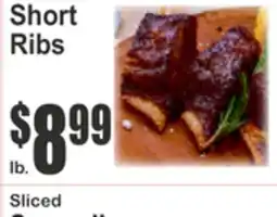 Almonte's Food Dynasty Marketplace Short Ribs offer