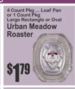 Almonte's Food Dynasty Marketplace 1 Count Pkg ... Loaf Pan or 1 Count Pkg Large Rectangle or Oval Urban Meadow Roaster offer