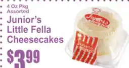 Almonte's Food Dynasty Marketplace Junior's Little Fella Cheesecakes offer