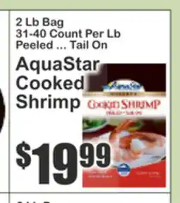 Almonte's Food Dynasty Marketplace AquaStar Cooked Shrimp offer