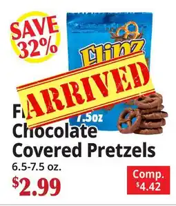 Ocean State Job Lot Flipz Chocolate Covered Pretzels offer