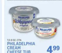 Kings Food Markets PHILADELPHIA CREAM CHEESE TUB offer