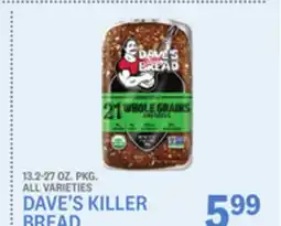 Kings Food Markets DAVE'S KILLER BREAD offer