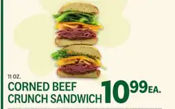 Kings Food Markets CORNED BEEF CRUNCH SANDWICH offer