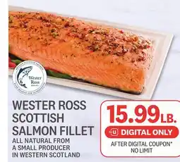 Kings Food Markets WESTER ROSS SCOTTISH SALMON FILLET offer