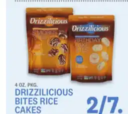 Kings Food Markets DRIZZILICIOUS BITES RICE CAKES offer