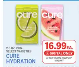 Kings Food Markets CURE HYDRATION offer