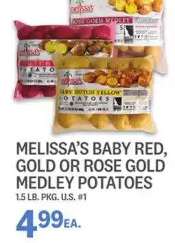 Kings Food Markets MELISSA'S BABY RED, GOLD OR ROSE GOLD MEDLEY POTATOES offer