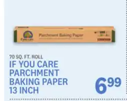 Kings Food Markets IF YOU CARE PARCHMENT BAKING PAPER 13 INCH offer