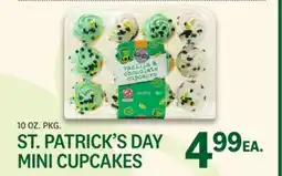 Kings Food Markets ST. PATRICK'S DAY MINI CUPCAKES offer
