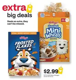 CVS Select Kellogg's cereal offer