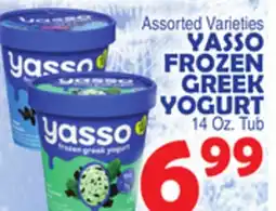 Bravo Supermarkets Yasso Frozen Greek Yogurt offer