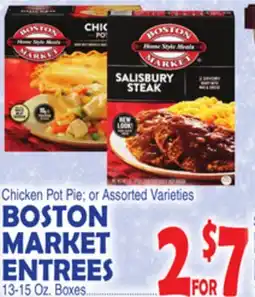 Bravo Supermarkets BOSTON MARKET ENTREES offer