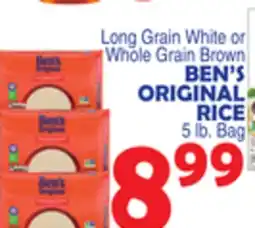 Bravo Supermarkets BEN'S ORIGINAL RICE offer