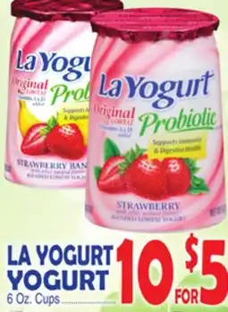 Bravo Supermarkets LA YOGURT YOGURT offer