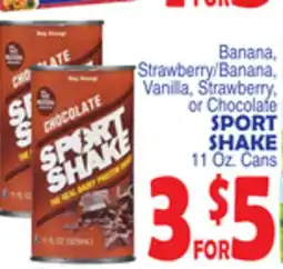 Bravo Supermarkets SPORT SHAKE offer