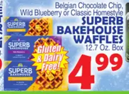 Bravo Supermarkets SUPERB BAKEHOUSE WAFFLES offer