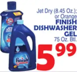 Bravo Supermarkets Finish Dishwasher Gel offer