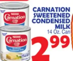Bravo Supermarkets CARNATION SWEETENED CONDENSED MILK offer