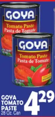 Bravo Supermarkets GOYA TOMATO PASTE offer