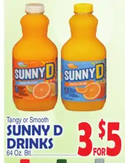 Bravo Supermarkets SUNNY D DRINKS offer