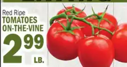 Bravo Supermarkets TOMATOES ON-THE-VINE offer
